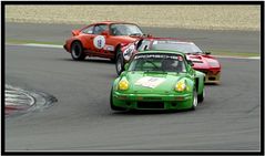 Wolfgang Pohl in einem Porshe 911 Carrera 3,0 RSR von 1974