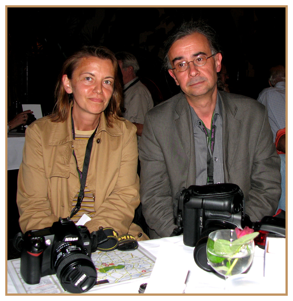 Wolfgang und Sabine mit ihren tollen Kameras