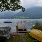 Wolfgangsee im Regen