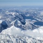 Wolfgangsee in Wintermantel