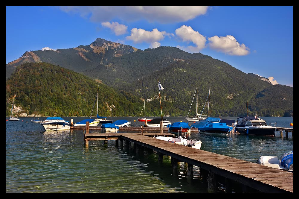 Wolfgangsee und Schafberg