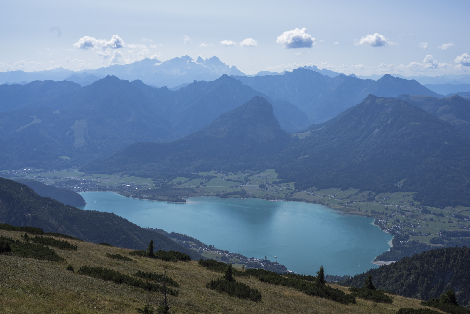 Wolfgangsee vom Schafberg