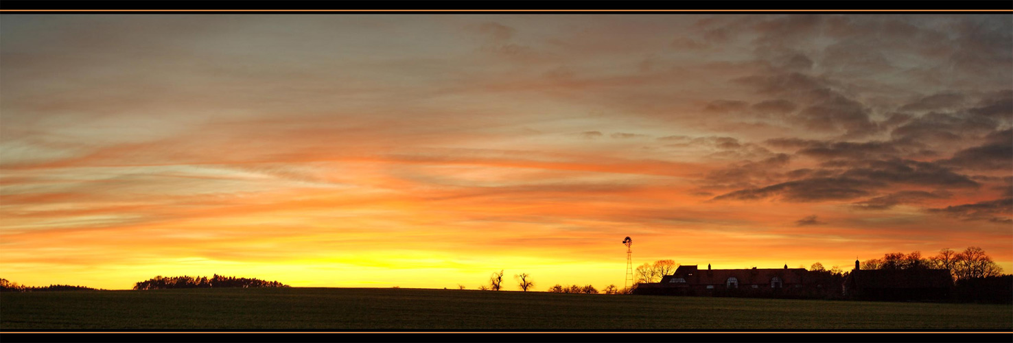 Wolfgangshof im Sonnenuntergang(reload)