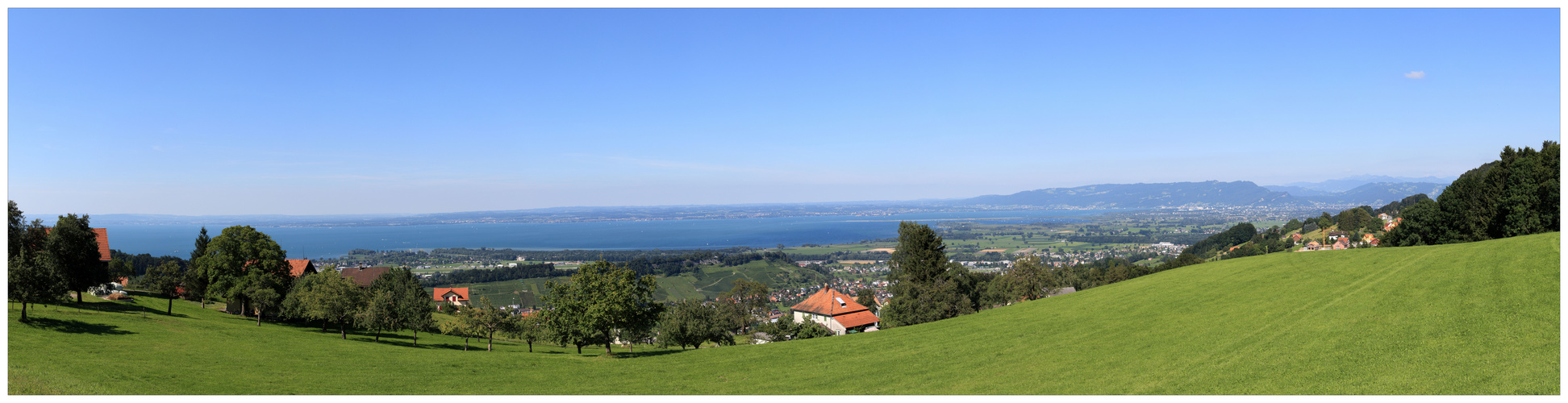 Wolfhalden Bodensee Panorama