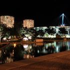 Wolfsburg [Autostadt bei Nacht]