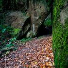 Wolfsschlucht Neubeuern im Herbst