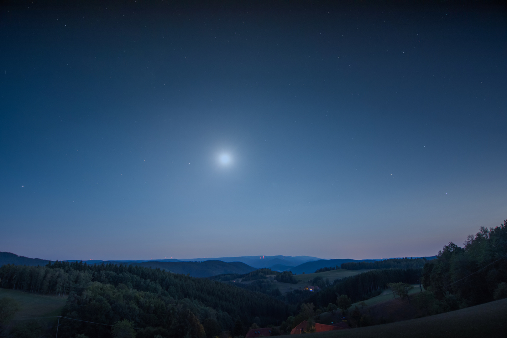 Wolftal im Mondlicht