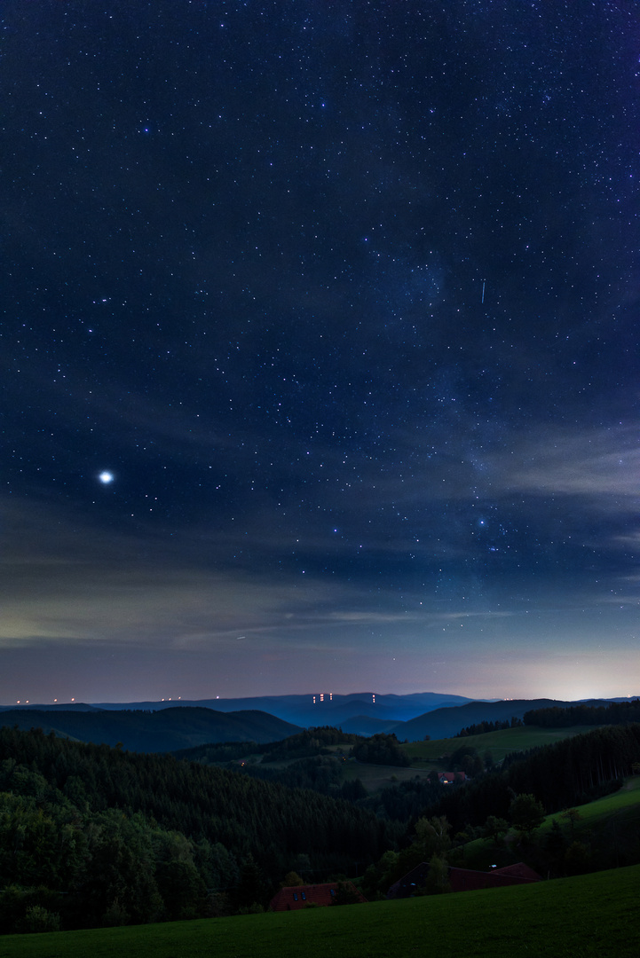 Wolftal mit Sternen