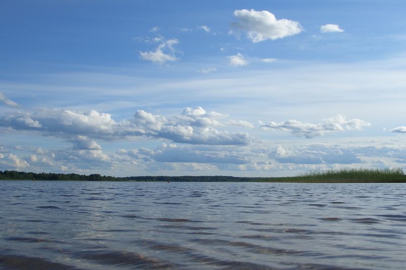 Wolga See in Russia