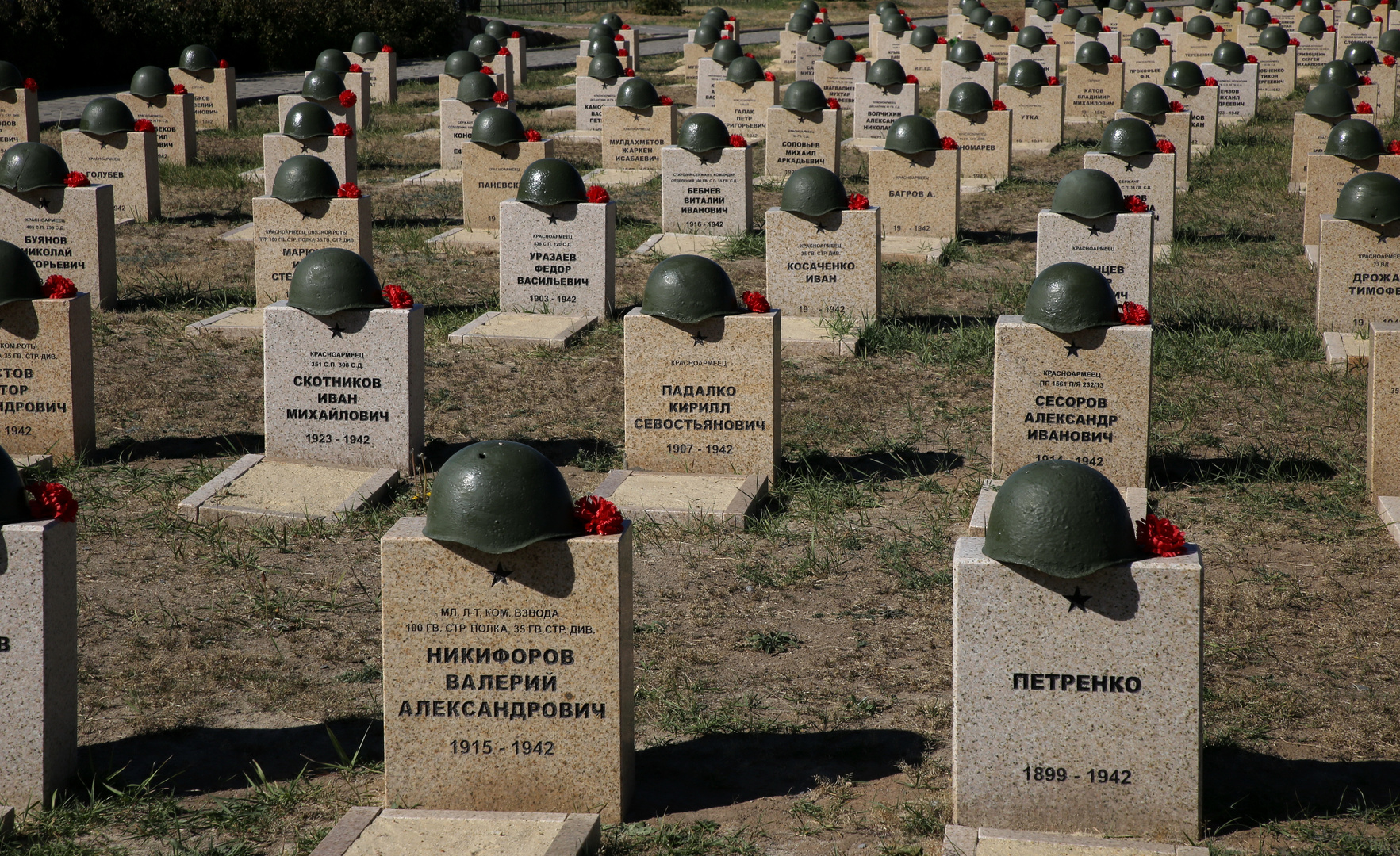 Wolgograd Soldatenfriedhof-Rossoschka-1