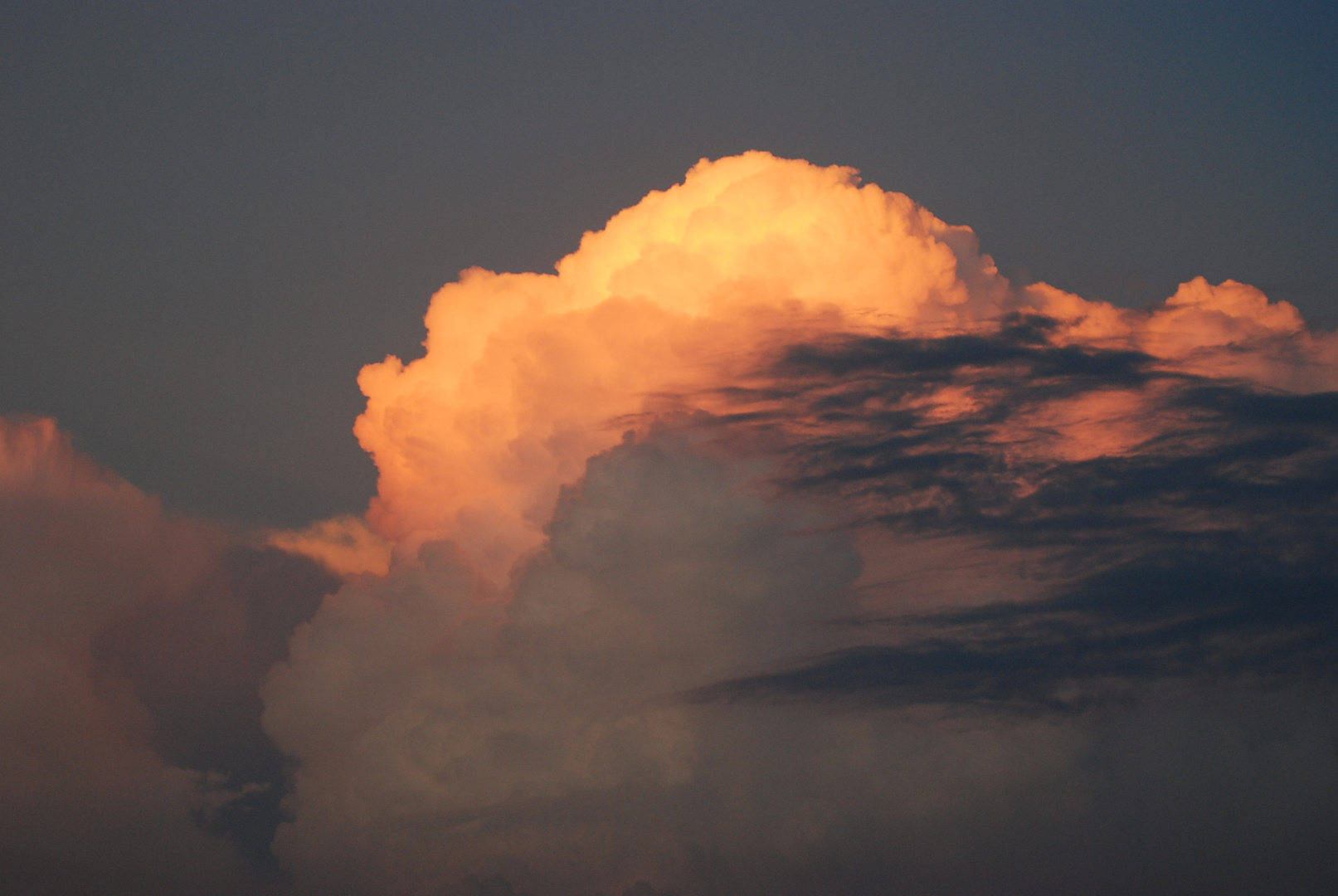 Wolke am Abendhimmel