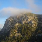 Wolke am Gipfel (Cap Formentor)