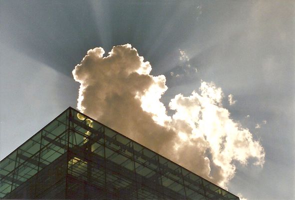 Wolke am Kunstmuseum Stuttgart