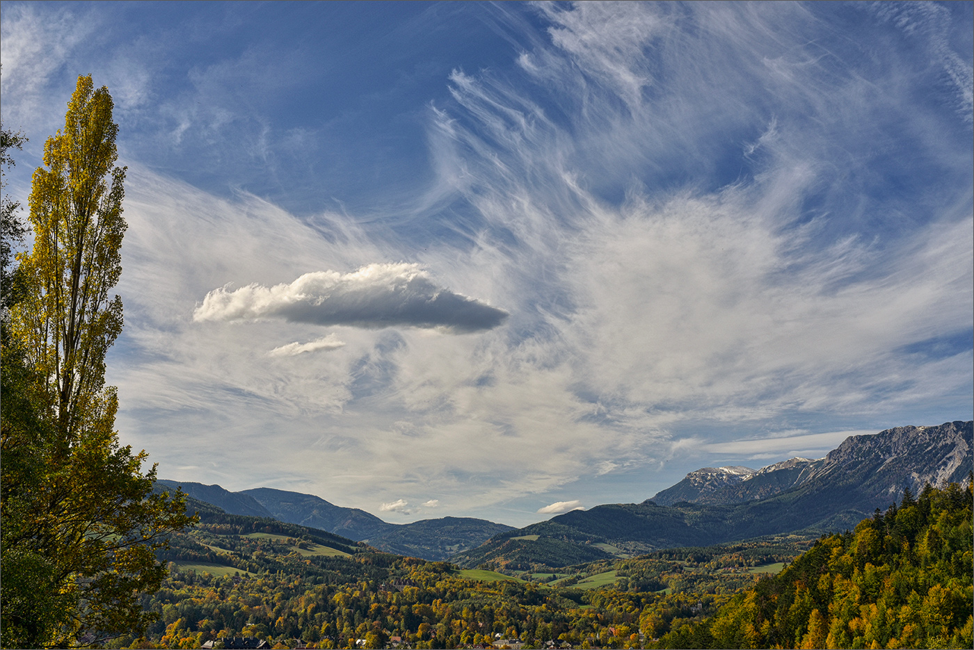 Wolke auf Reisen