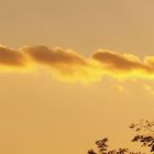 Wolke im Dämmerlicht