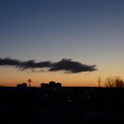 Wolke im Morgengrauen