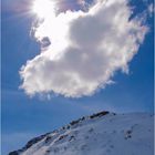 Wolke im Sonnenlicht