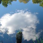 Wolke im Wasser