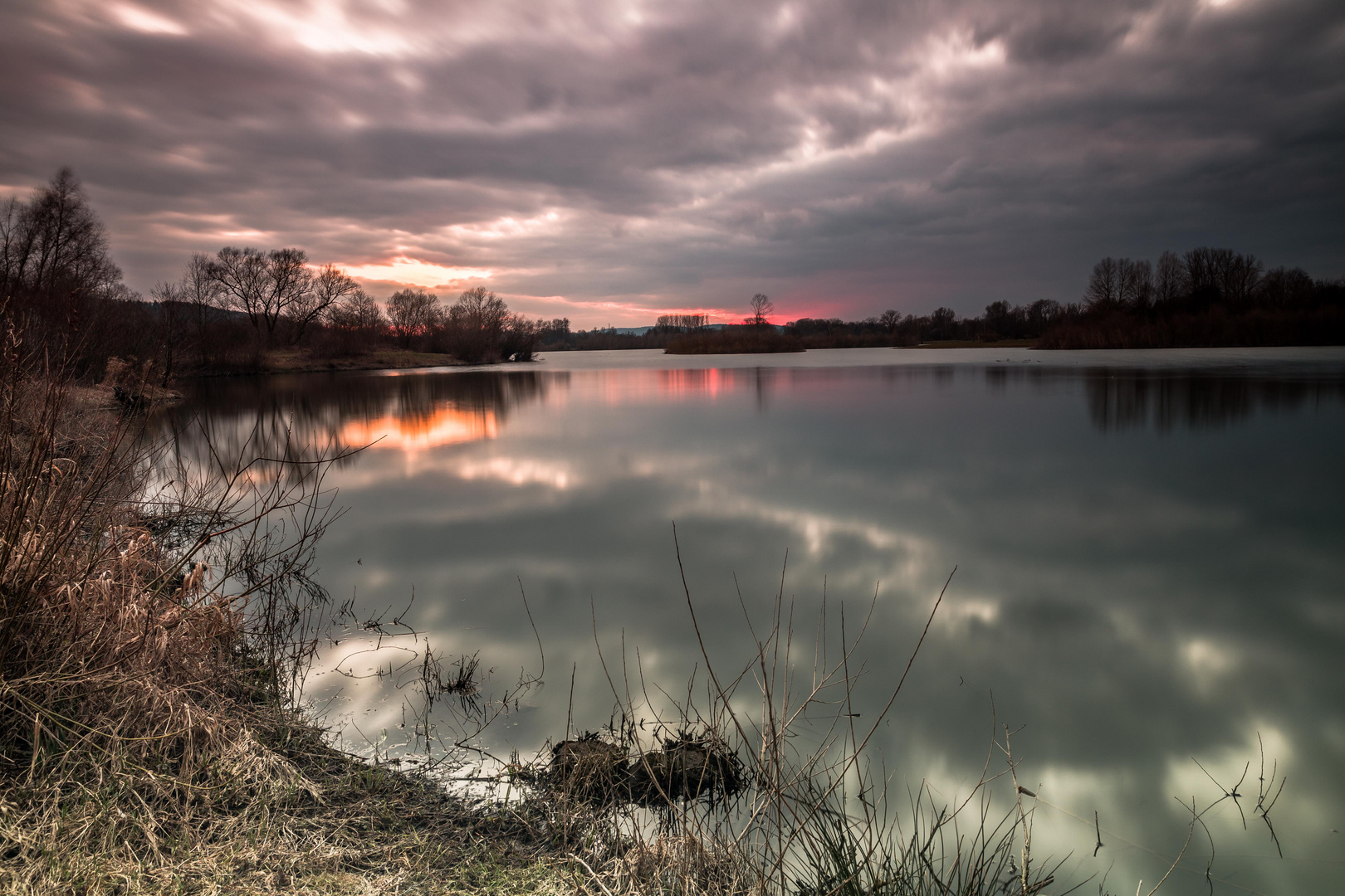 Wolke im Wasser