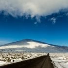 Wolke über dem Snaefellsnesjökull