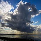 Wolke über dem Watt bei Bessersiel