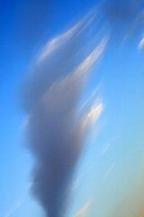 Wolke über dem Westerwald