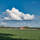 Wolke über Hof