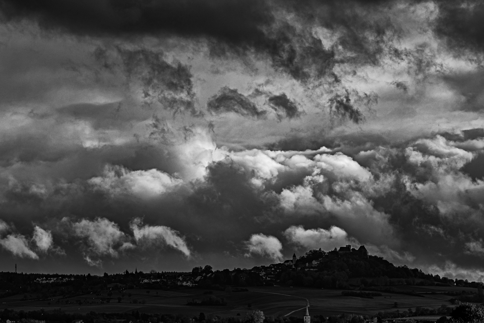 Wolke über Wolken