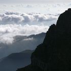 Wolke und Berge