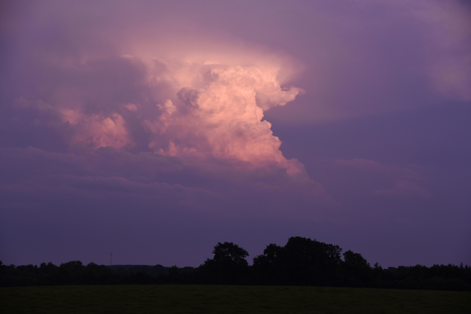 Wolke vor'm Gewitter