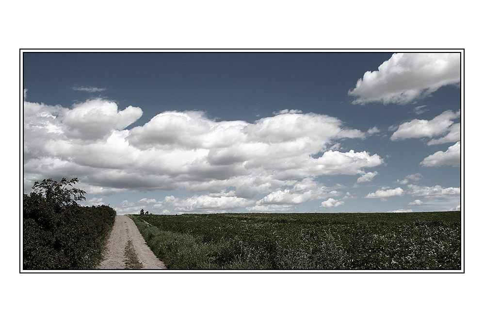 Wolken...