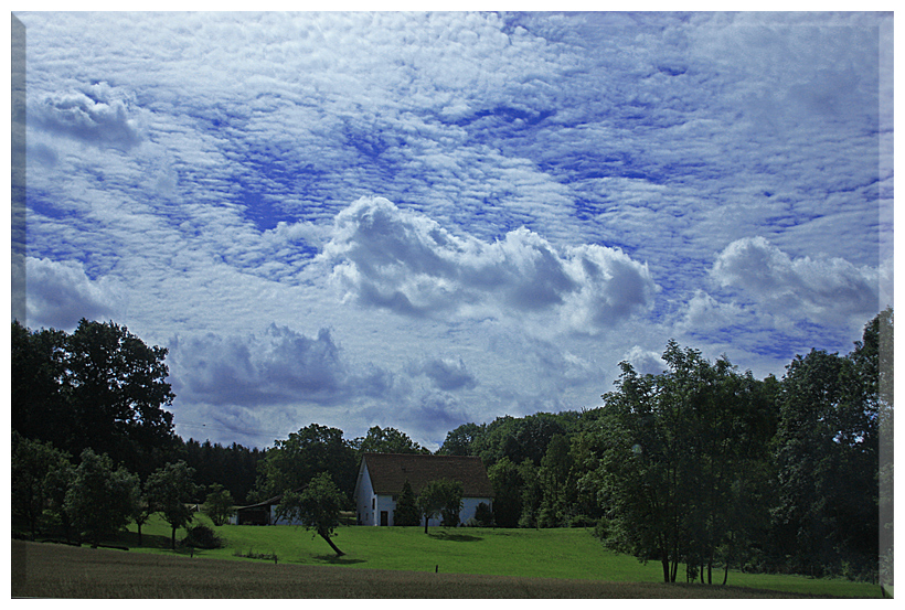 Wolken...