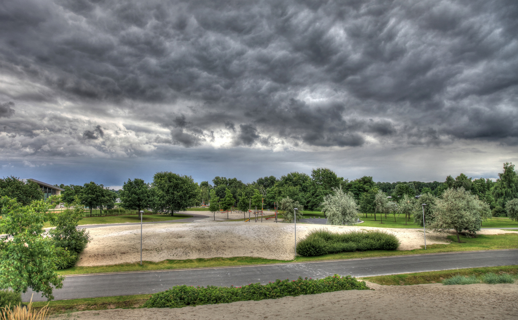 Wolken ...