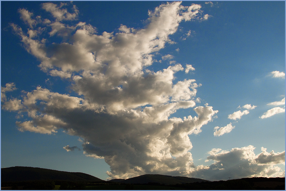 Wolken....