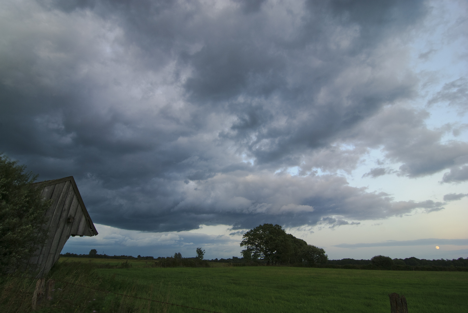 Wolken...