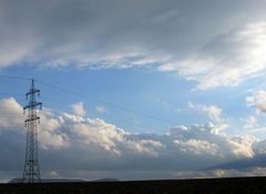 Wolken am 25.März 2008