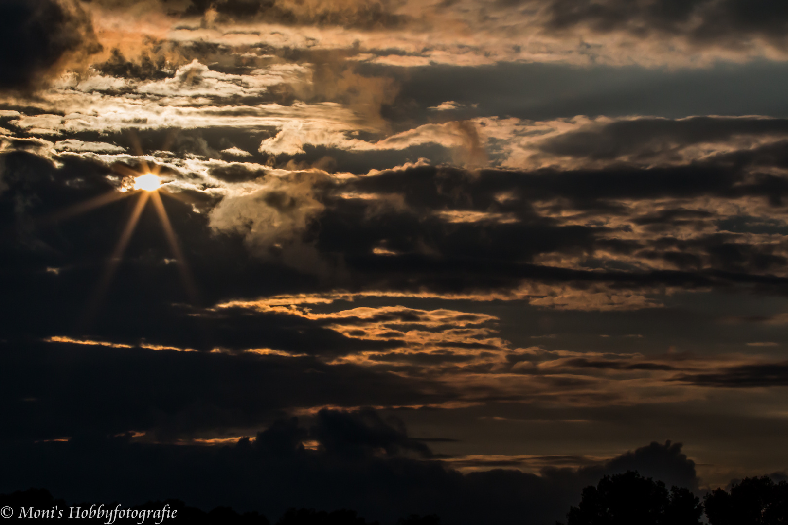 Wolken am abend