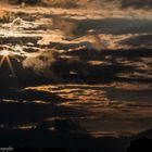 Wolken am abend