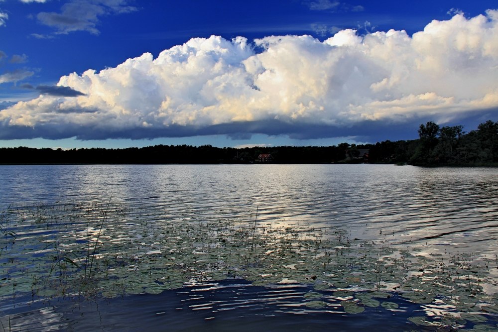 Wolken am Abend