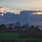 Wolken am Abend