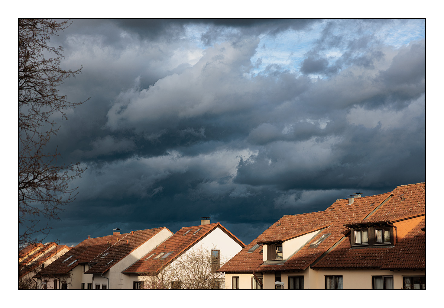 Wolken am Abend