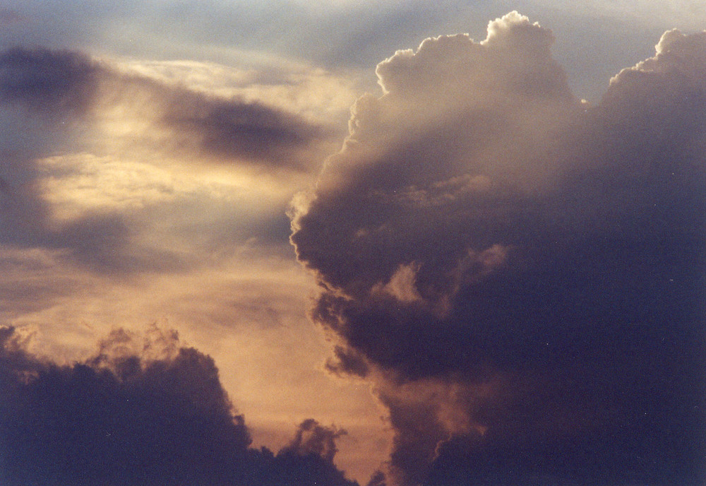 Wolken am Abend