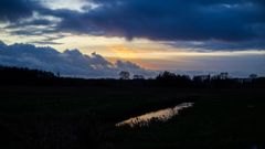 Wolken am Abend