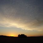 Wolken am Abendhimmel