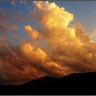 Wolken am Abendhimmel