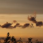 Wolken am Abendhimmel