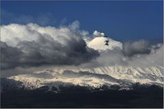 Wolken am Ätna