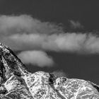 Wolken am Berg