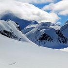 Wolken am Berg