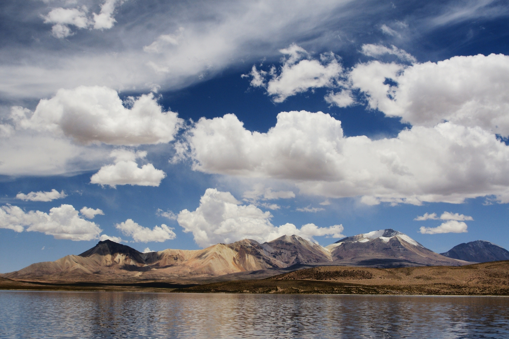 Wolken am Chungara